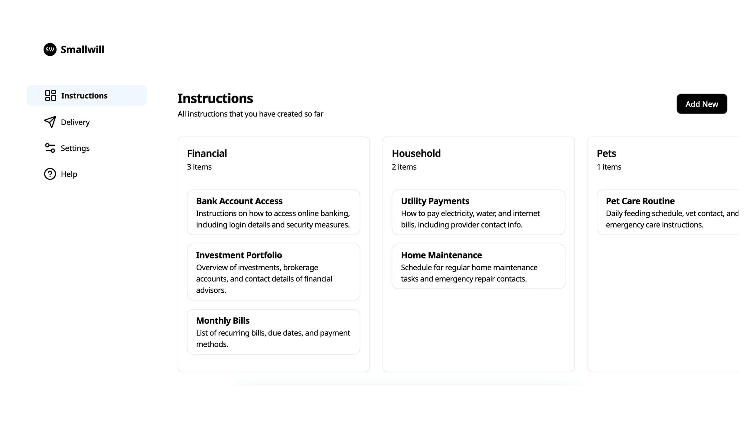 Screenshot of Smart Organization
